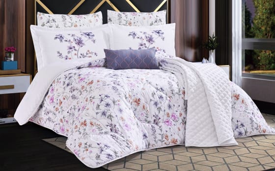 Orchid Comforter Set 5 PCS - Single Multi Color