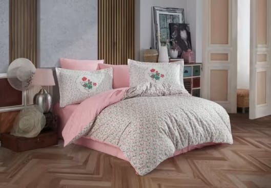 Hobby Cotton Comforter Set 4 PCS - Single Multi Color