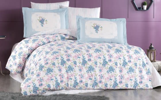 Hobby Cotton Comforter Set 6 PCS - King Multi Color