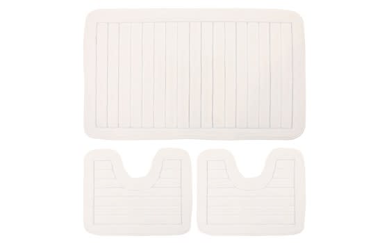 Cotton Bath mat 3 PCS - Off White