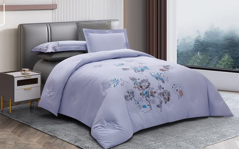 King Cotton Comforter Set 7 Pcs Design SFC106 - ESRA Store