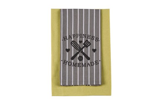 Cannon Kicthen Towel 2 PCS- Happines 