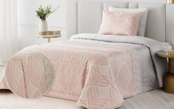 Antilo Wedding Comforter Set 4 PCS - King Pink