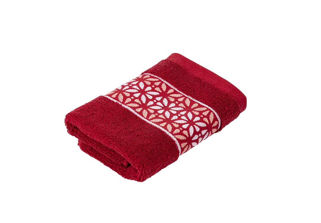 Cannon Wings Towel - Burgundy ( 33 X 33 )