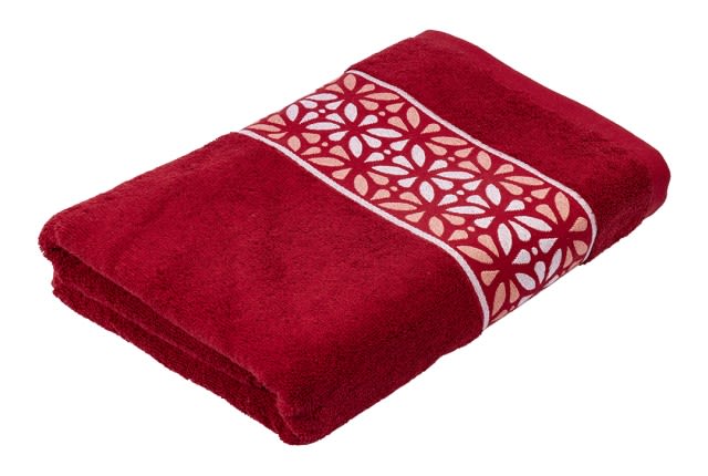 Cannon Wings Towel - Burgundy ( 70 X 140 )