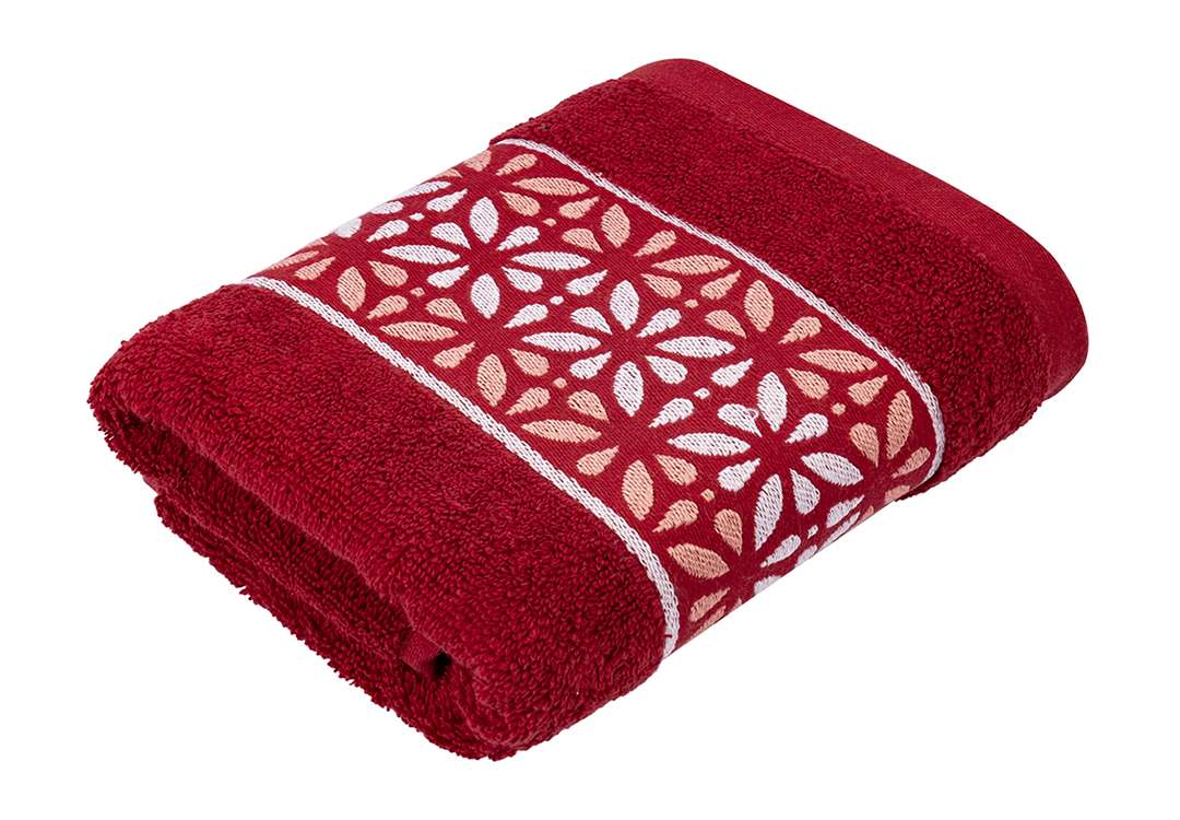 Cannon Wings Towel - Burgundy ( 41 X 66 )