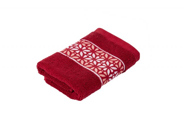 Cannon Wings Towel - Burgundy ( 33 X 33 )