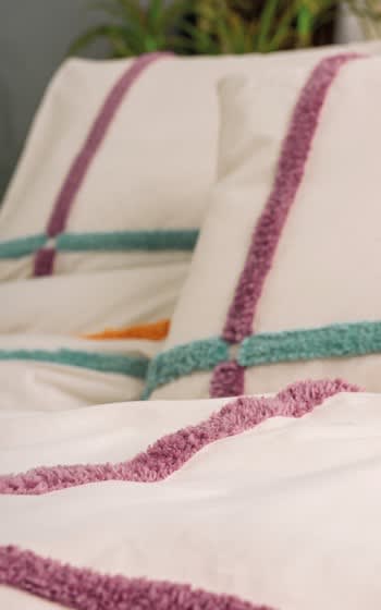 Cotton Box Duvet Cover Bedding Set Without Filling 6 PCS - King Insula Gul