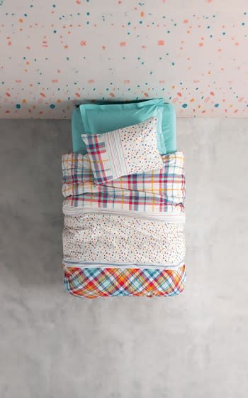 Cotton Box Single Duvet Cover Bedding Set Without Filling 4 PCS - Banitti Mint