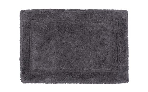 Cannon Cotton Plain Bath mat 1 PC- Grey