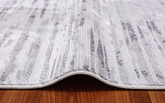 Shine Premium Carpet - ( 80 x 300 ) cm Grey
