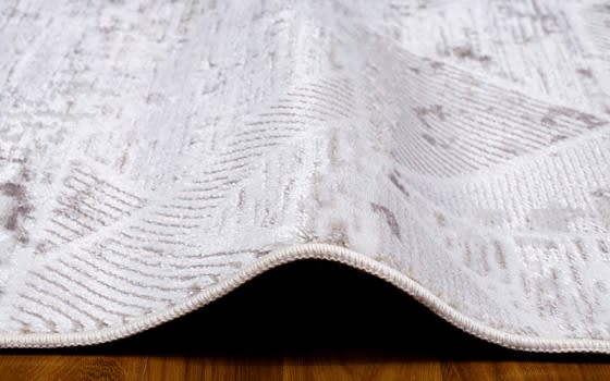 Shine Premium Carpet - ( 80 x 150 ) cm Off White & Beige