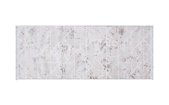 Shine Premium Carpet - ( 80 x 200 ) cm Off White & Beige