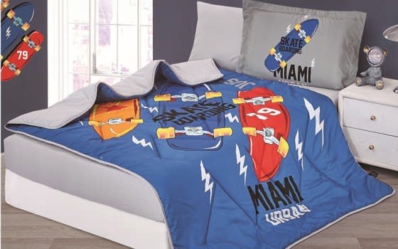 Aria Kids Comforter Bedding Set - Blue