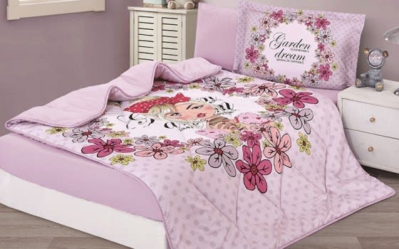 Aria Kids Comforter Bedding Set - Purple