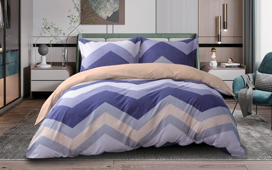 Wonderland Quilt Cover Bedding Set 4 PCS Without Filling - King Multi Color
