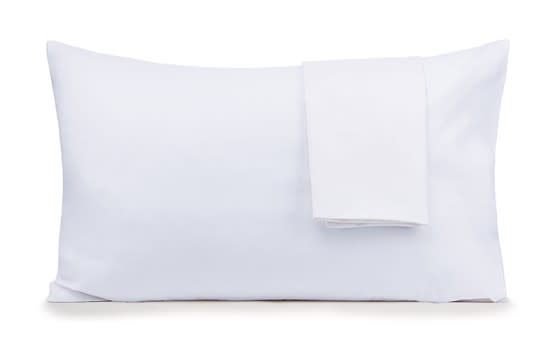 Fashion Plain Pillow Case 2 PCS - White