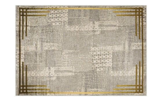Armada Waterproof Carpet - ( 120 X 180 ) cm Beige & Gold