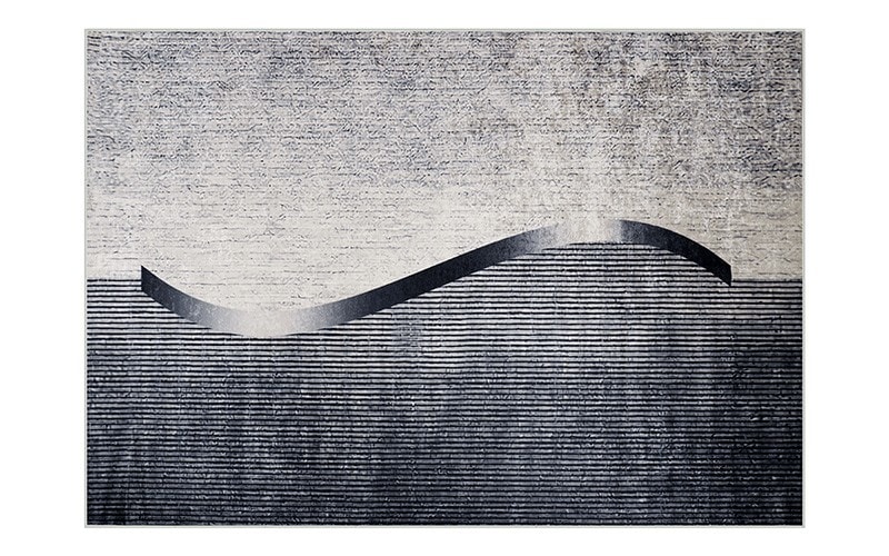 Armada Waterproof Carpet - ( 180 X 280 ) cm L.Grey & D.Grey