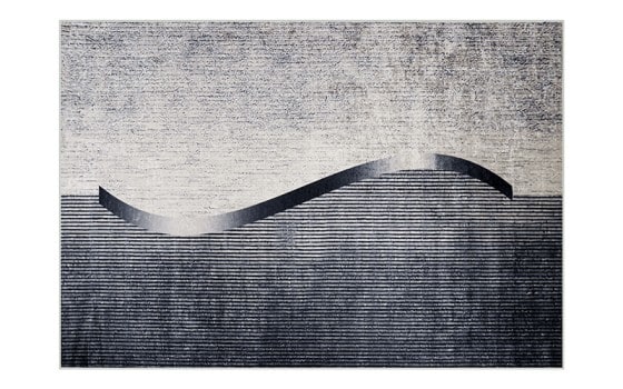 Armada Waterproof Carpet - ( 120 X 180 ) cm L.Grey & D.Grey