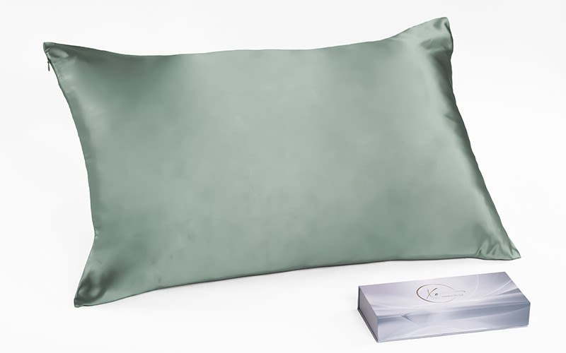Silk Pillow Case 16 Momme 1 PC - Green