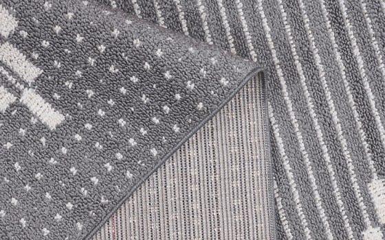 Summer Premium Carpet - ( 120 x 180 ) cm Grey & White