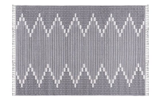 Summer Premium Carpet - ( 160 x 230 ) cm Grey & White