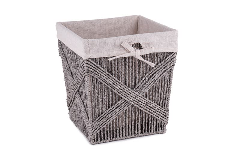 Paper rope hot sale laundry basket