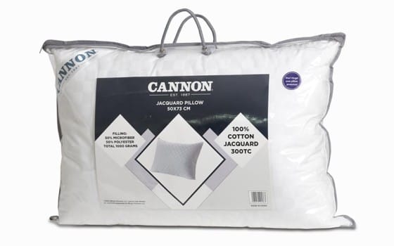 Cannon Jacquard Pillow - ( 50 X 73 ) 