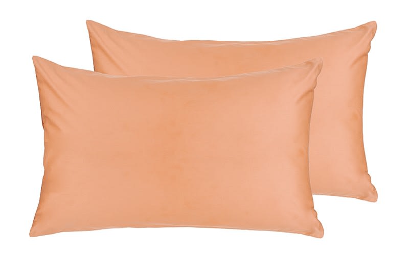 Armada Cotton Pillow Case 2 PCS - peach