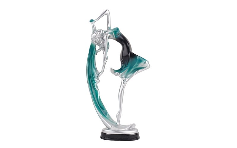 Dancing Girl Home Decoration 1 Pc - Blue