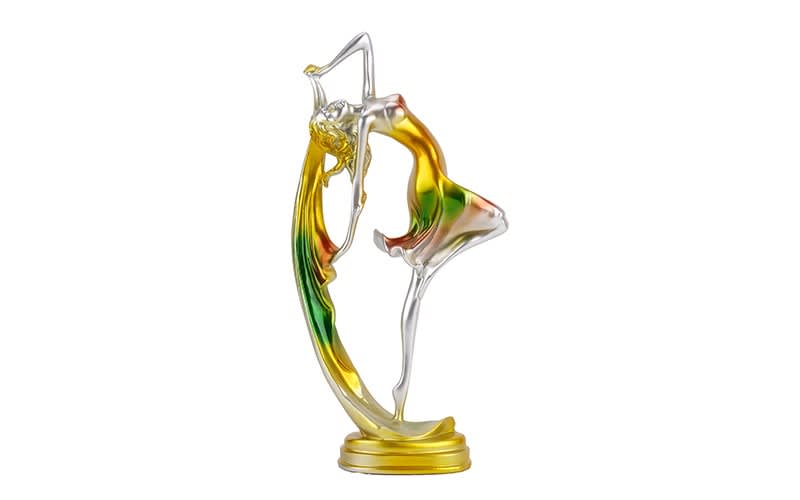 Dancing Girl Home Decoration 1 Pc - Multi Color