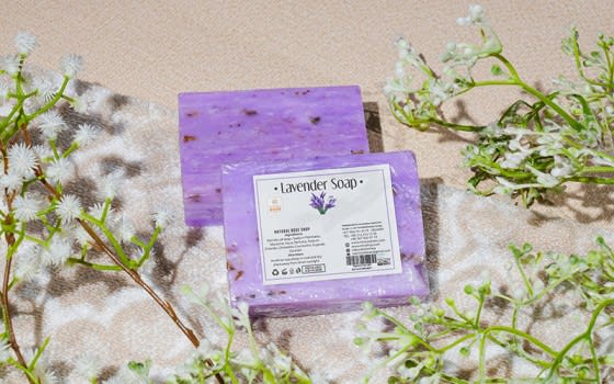 Natural Rose Soap - Lavender