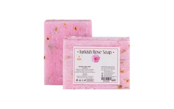 صابون طبيعي من ناتشورال روز - الورد التركي