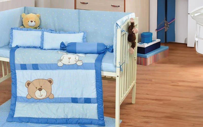 Baby Comforter Bedding Set 6 PCS - Blue