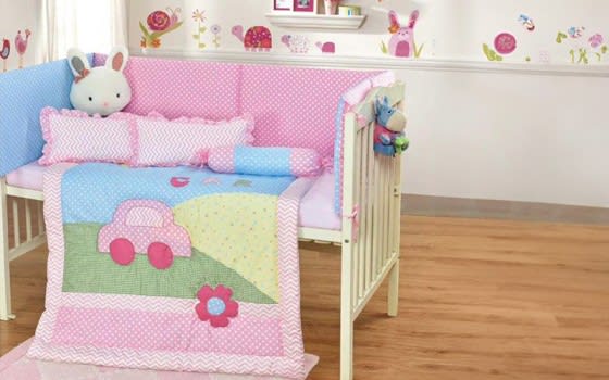 Baby Comforter Bedding Set 6 PCS - Multi Color