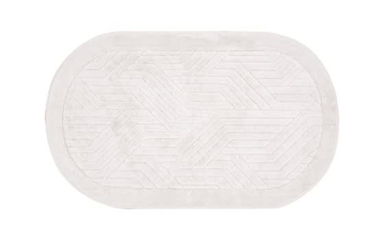 أرضية حمام بيضاوي قطن من أرمادا 2 قطعة - أبيض