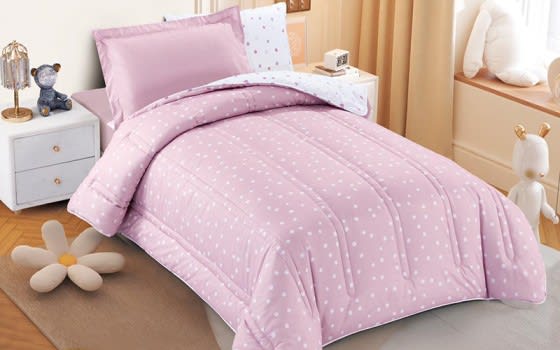 Europe Kids Comforter Bedding Set 4 PCS - Pink
