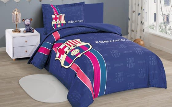 Stars Kids Comforter Bedding Set 4 PCS - Navy