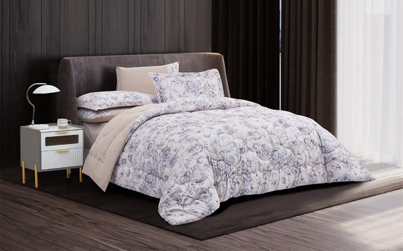 Valentini Comforter Bedding Set 6 PCS - King Multi Color