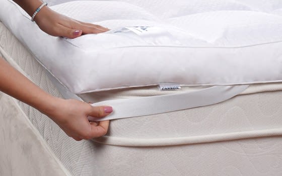 Cannon Cooling Mattress Topper - ( 200 X 200 ) cm White