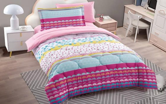 Valentini Kids Comforter Bedding Set 4 PCS - Multi Color