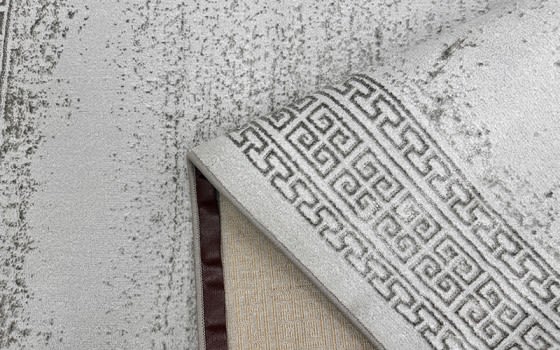 Petra Premium Carpet - ( 150 x 220 ) cm Cream & Grey