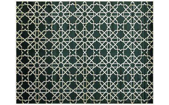 Plaza Premium Carpet - ( 200 x 300 ) cm Green & Gold