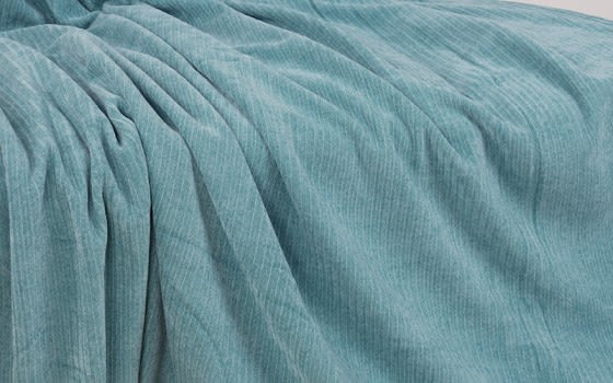 Cannon Chenille Blanket - Single Turquoise