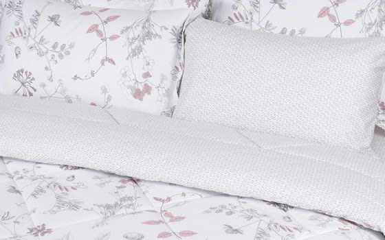Home Cotton Comforter Bedding Set 6 PCS - King Multi Color