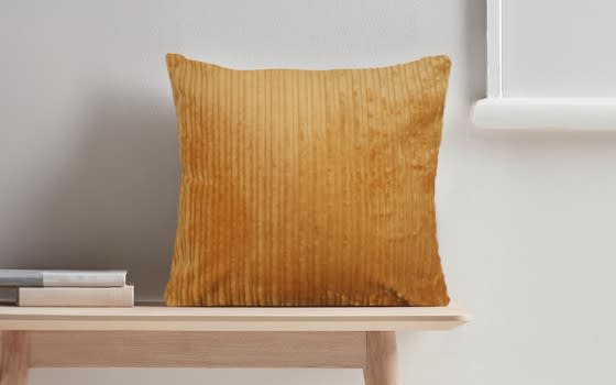 Velvet Cushion With Filling ( 40 x 40 ) - D.Beige