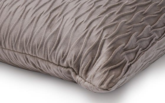 Velvet Cushion With Filling ( 40 x 40 ) - Choco