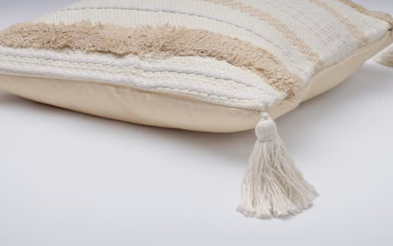 Luxury Cushion With Filling ( 45 x 45 ) - Beige & Cream