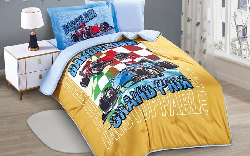 Captain Kids Comforter Bedding Set 4 PCS - Multi Color